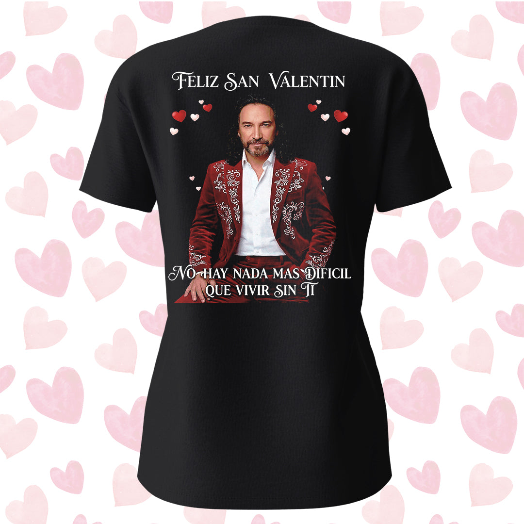 Playera San Valentín Norteño "SIN TI" El Buki