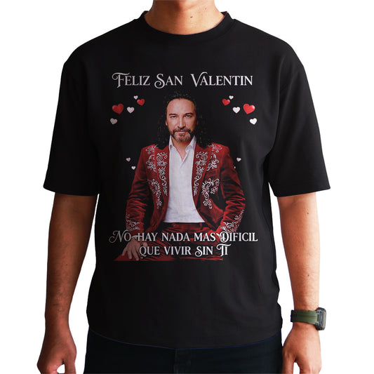 Playera San Valentín Norteño "SIN TI" El Buki