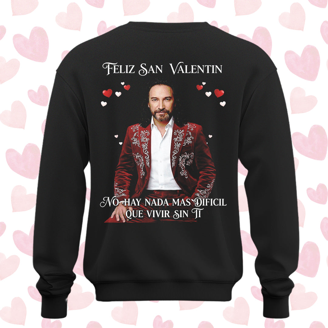 Playera San Valentín Norteño "SIN TI" El Buki