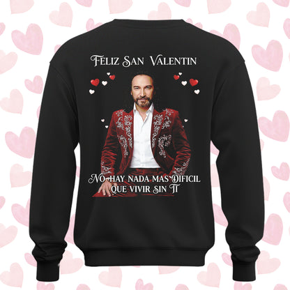 Playera San Valentín Norteño "SIN TI" El Buki