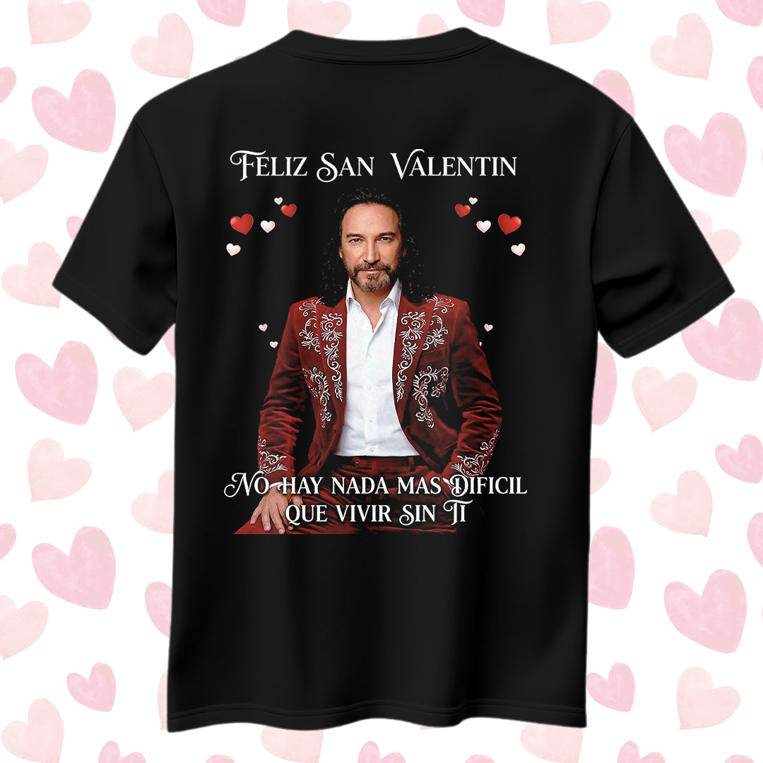 Playera San Valentín Norteño "SIN TI" El Buki