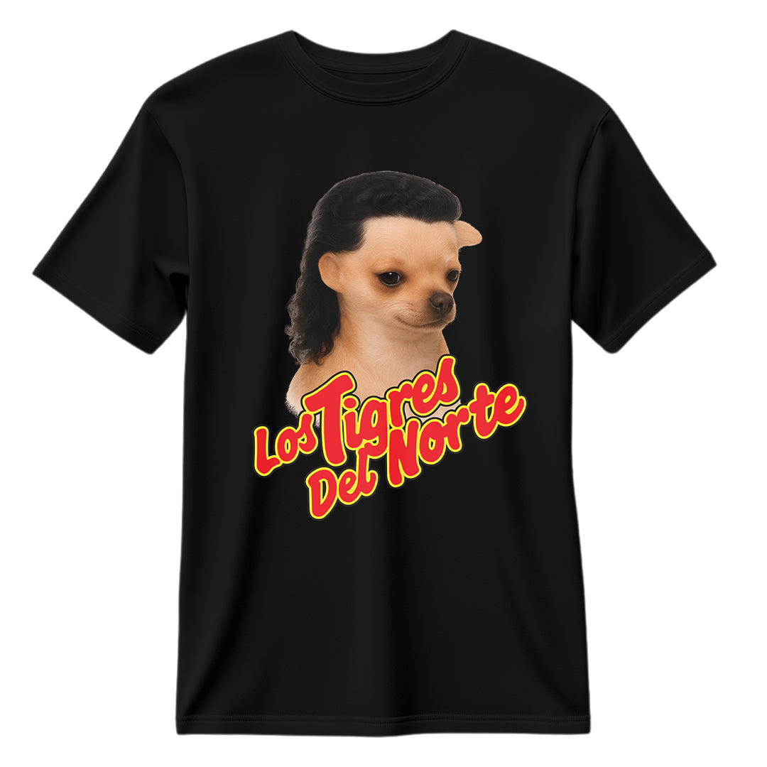 Playera Perrito "LOS TIGRES DEL NORTE"