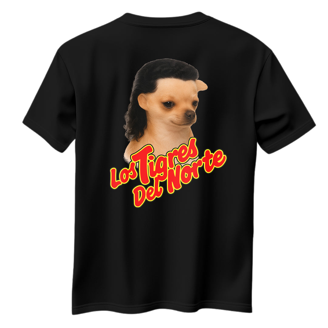 Playera Perrito "LOS TIGRES DEL NORTE"