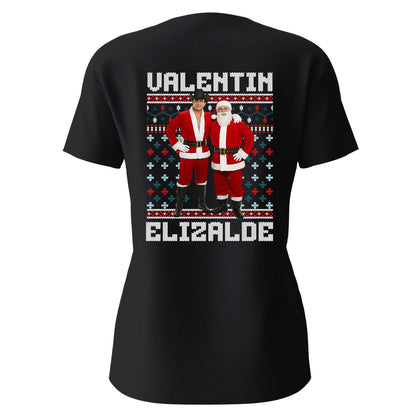Playera Ugly Navidad "VALENTÍN ELIZALDE SANTA"