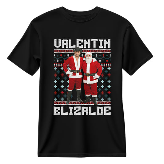 Playera Ugly Navidad "VALENTÍN ELIZALDE SANTA"