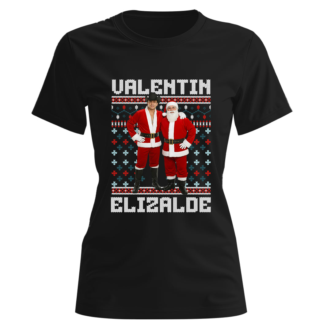 Playera Ugly Navidad "VALENTÍN ELIZALDE SANTA"