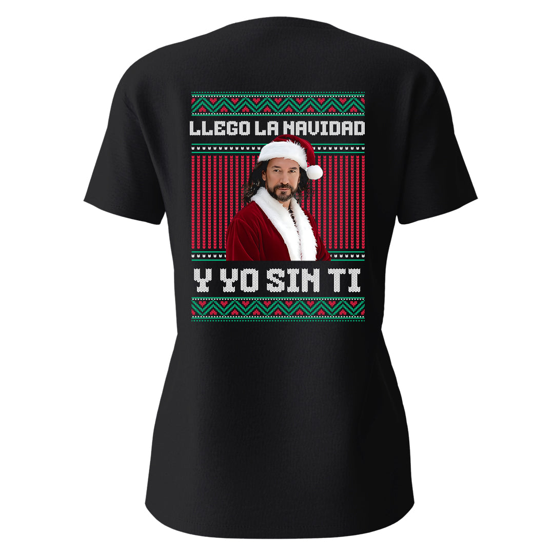 Playera Ugly Navidad "Y YO SIN TI" El Buki