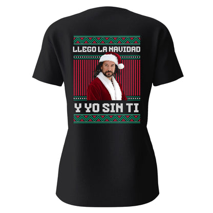 Playera Ugly Navidad "Y YO SIN TI" El Buki