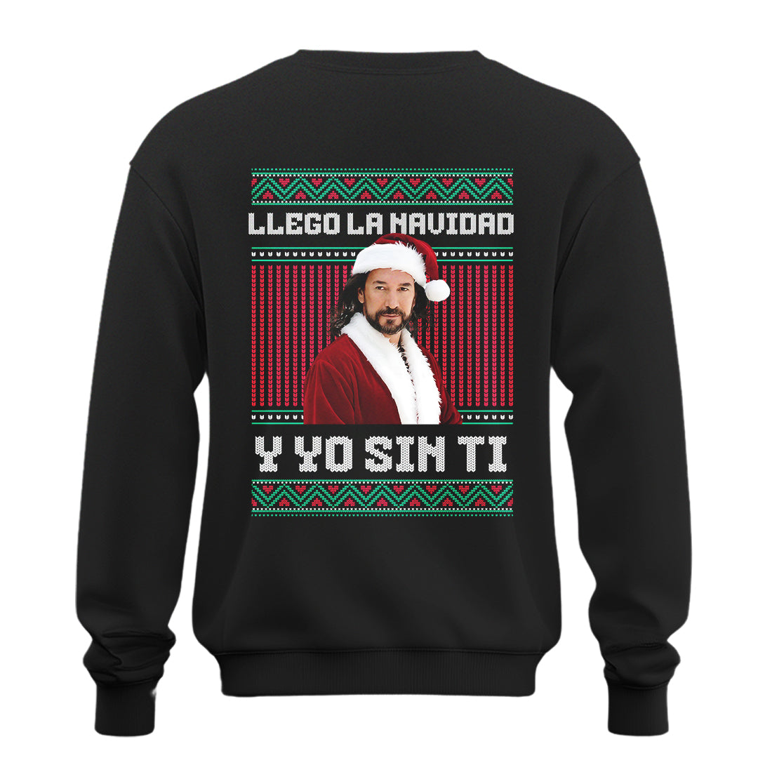 Playera Ugly Navidad "Y YO SIN TI" El Buki