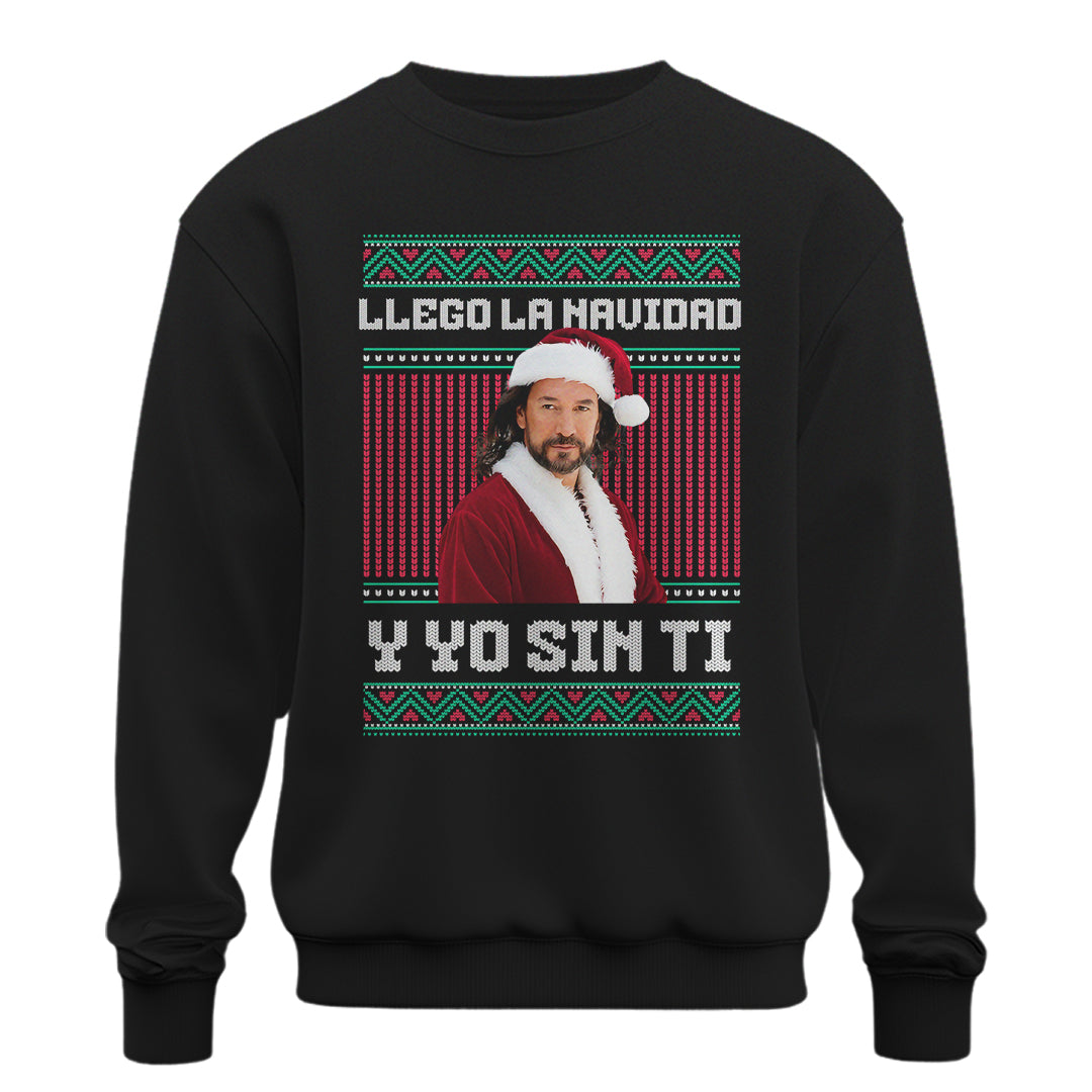 Playera Ugly Navidad "Y YO SIN TI" El Buki