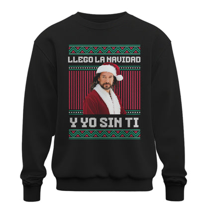 Playera Ugly Navidad "Y YO SIN TI" El Buki