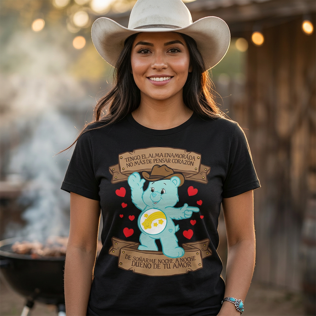 Playera Osito Cariñosito Norteño "ALMA ENAMORADA"