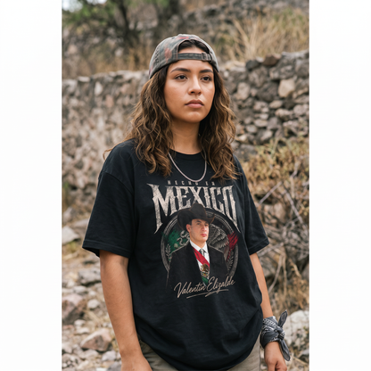 Playera Hecho en México "VALENTÍN" Presidente