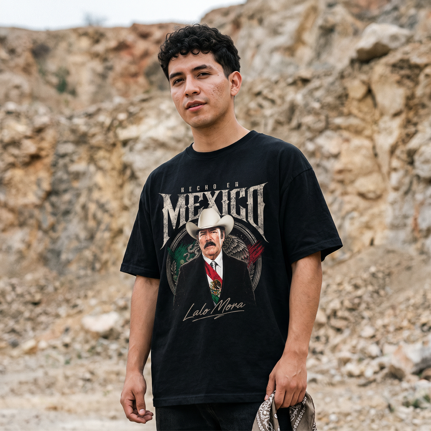 Playera Hecho en México "LALO" Presidente