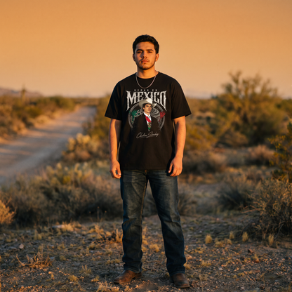 Playera Hecho en México "CHALINO" Presidente