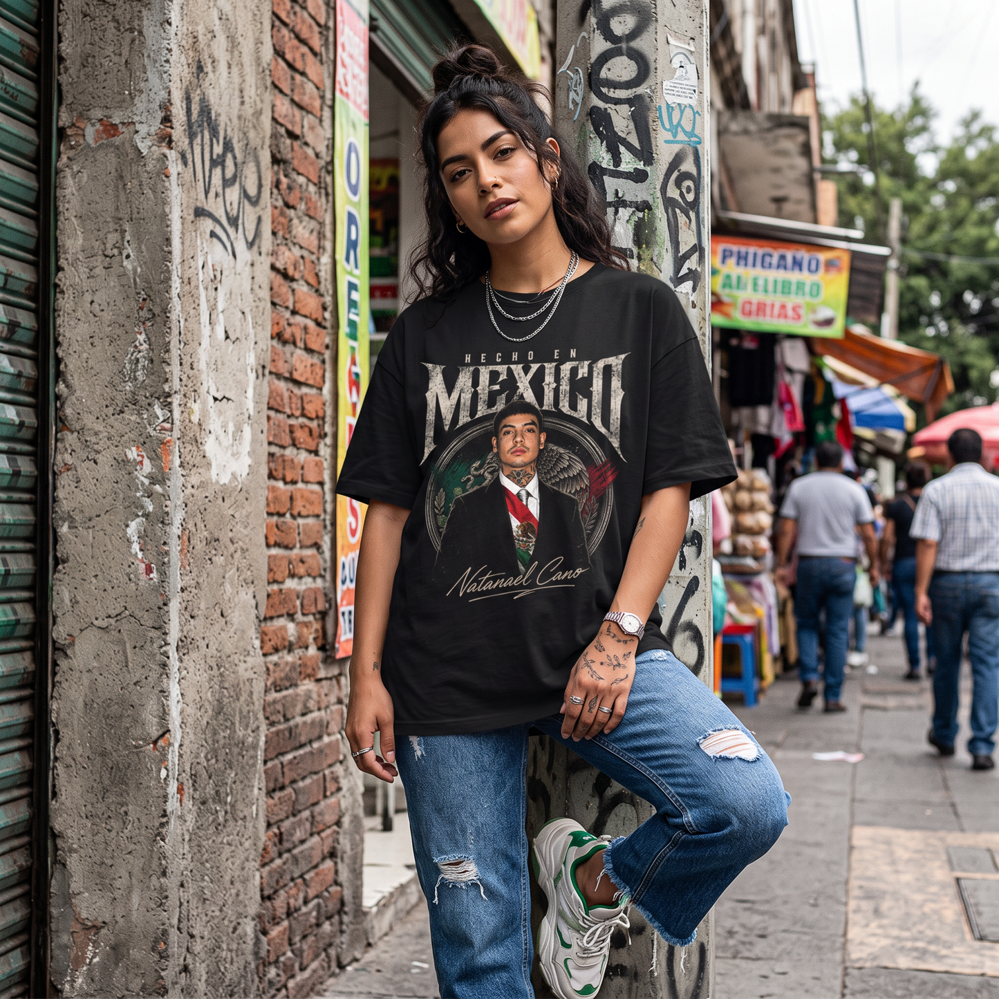 Playera Hecho en México "NATA" Presidente