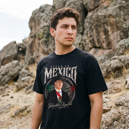 Playera Hecho en México "VALENTÍN" Presidente