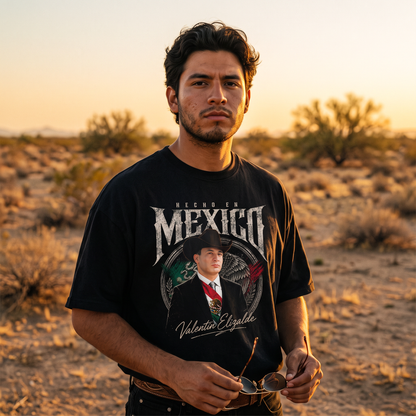 Playera Hecho en México "VALENTÍN" Presidente